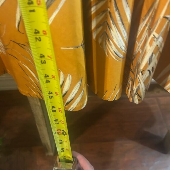 Palm-Print Midi Dress White House Black Market - Picture 7 of 15